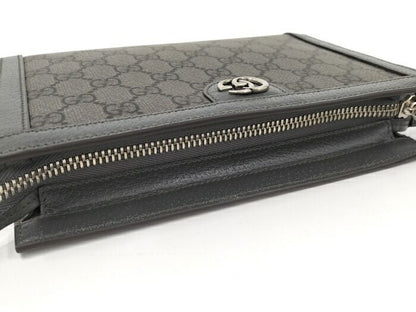 Gucci Shoulder Bag PVC Gray 795467