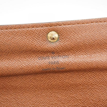 Louis Vuitton Long Wallet Monogram Portefeuille Sarah M61734 Brown Men's