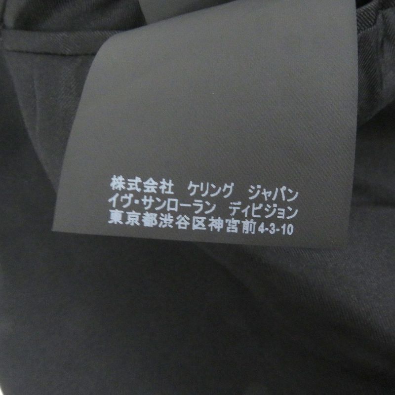 Saint Laurent Paris 482493 Single Tailored Jacket Bleather Tailored Jacket