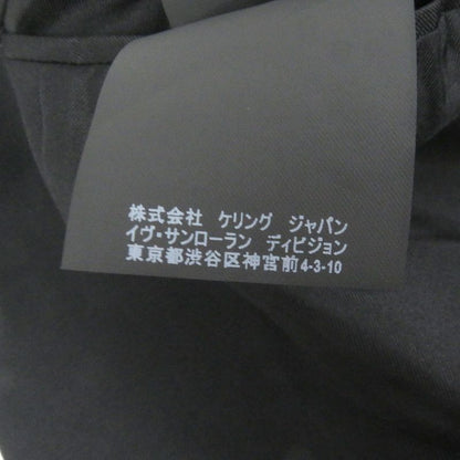 Saint Laurent Paris 482493 Single Tailored Jacket Bleather Tailored Jacket