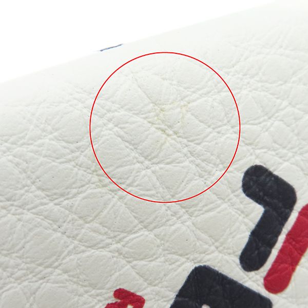 Fendi Trifold Wallet Fendi Roma Compact Wallet Leather White Gold Hardware Mini