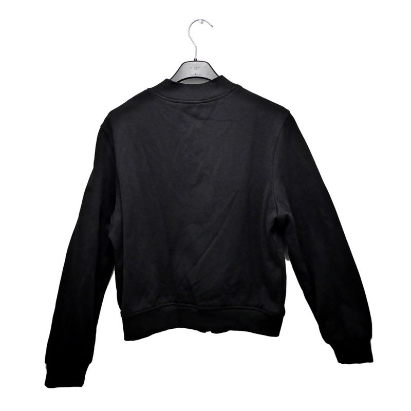 Hermes Zip Up Blouson Jacket 38 Size Black White Outerwear - Women's