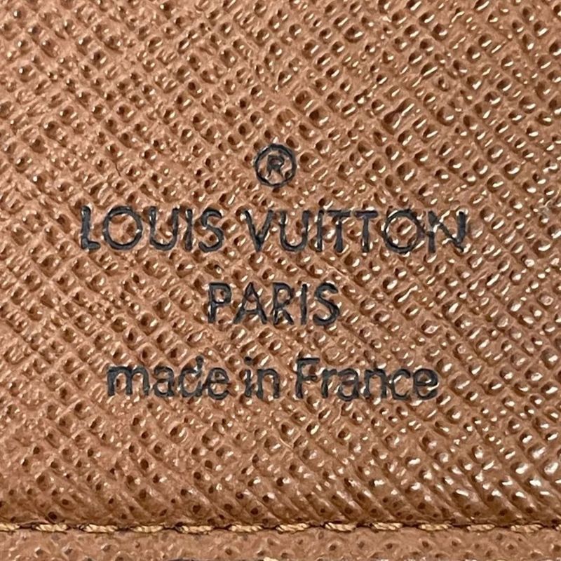 Louis Vuitton Monogram Portefeuille Florin Fold Wallet Pass Case M60026 Brown