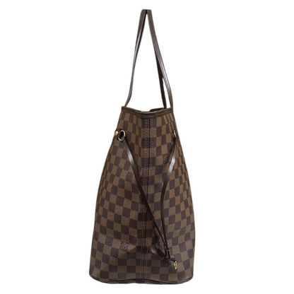 Louis Vuitton Neverfull GM Damier Tote Bag Damier Canvas N51106 Brown Ladies