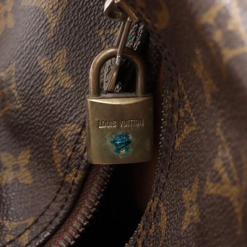 Louis Vuitton Monogram Keepall 50 M41426 Leather Boston Bag Business Travel