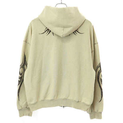 Balenciaga 24aw Y2k Zip-Up Hoodie Regular Fit Zip-Up Hoodie 803264 Trvg2 Beige M