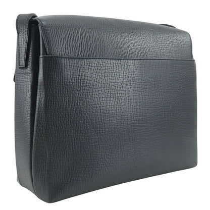 Loewe One Shoulder Leather Gray Women's Shoulder Bag