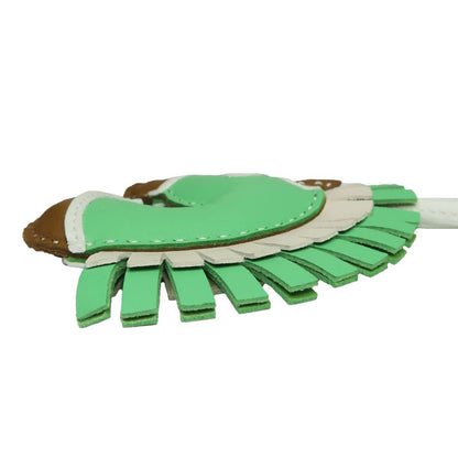 Hermes Gigi Camaille Vert Comics B Engraved Bag Charm Accessories Other