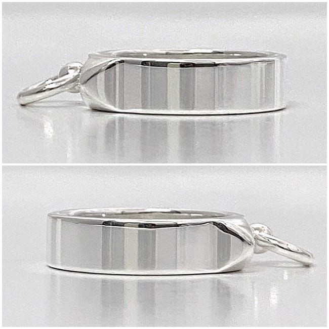 Hermes Ring Collier de Chien PM Silver