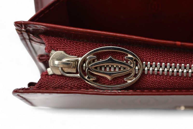Cartier Wallet Cartier Foldover Wallet Happy Birthday Bordeaux