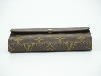 Authentic Louis Vuitton LV Porte Trésor Eteux Chiquier Monogram Fold Wallet