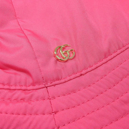 Unused With Tags Gucci 2023item 729470 Brella Cloche GG Metal Nylon Bucket Hat