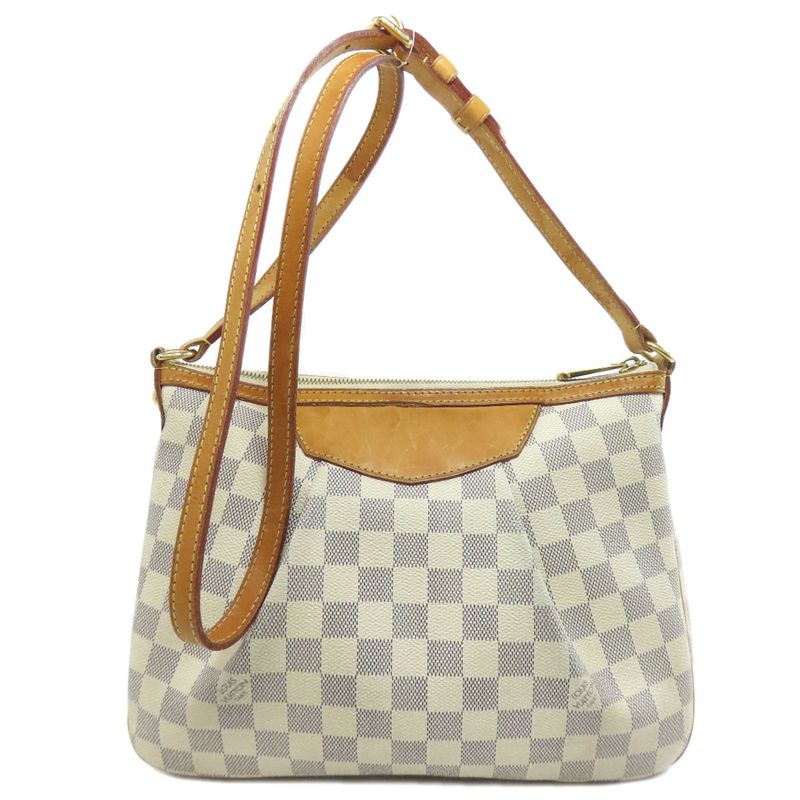 Louis Vuitton N41112 Syracuse PM Shoulder Bag Damier Canvas Women