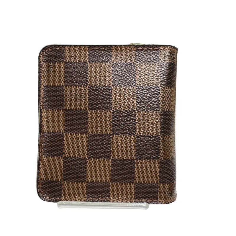 Louis Vuitton N61668 Damier Wallet With Zipped Pocket For Cards Compact Zipped