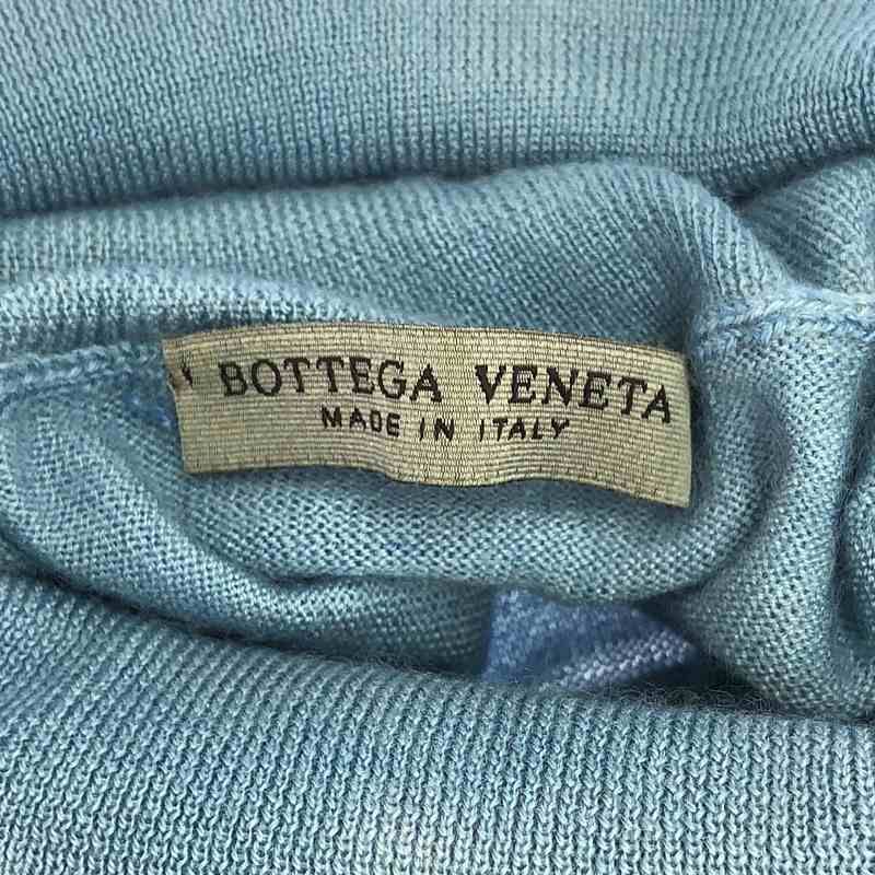 Bottega Veneta - Cashmere Silk Gradient Turtleneck Knit - 38 - Blue - Women's