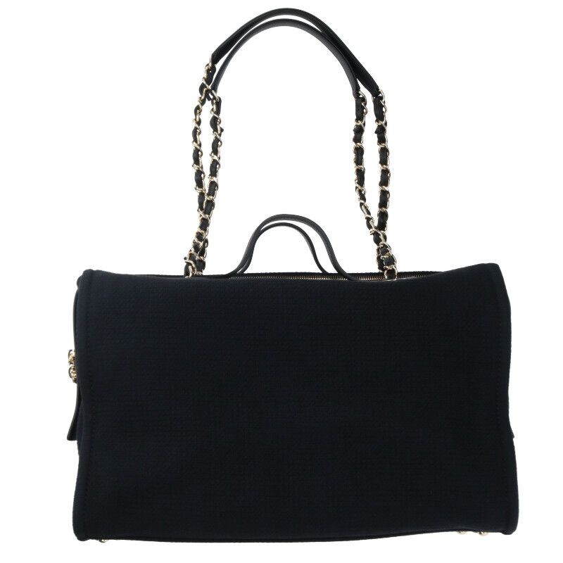 Chanel As4166 Deauville Chain Shoulder 2WAY Boston Bag Men's