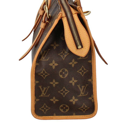 Louis Vuitton Popincourt Au M40007 Monogram Women's Shoulder Bag Brown Excellent