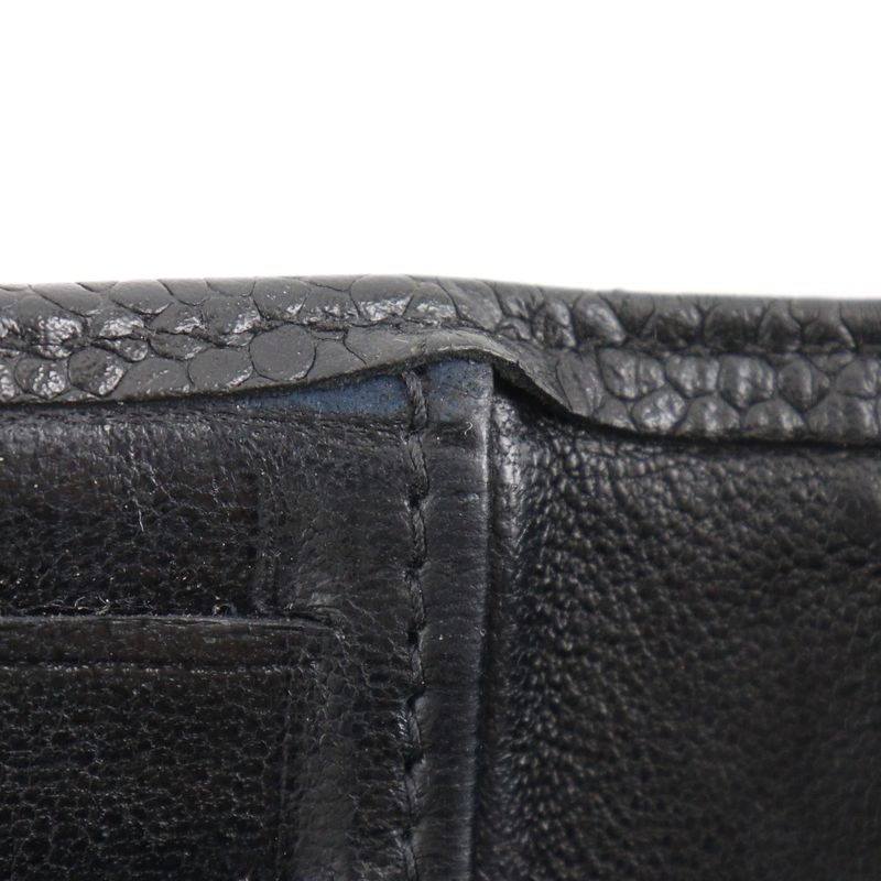 Chanel Coco Mark Card Case Caviar Skin Black Ladies Business Card Holder