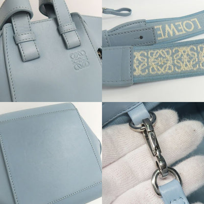 Loewe Hammock Compact A538h13x14 Handbag 2WAY Light Blue Series
