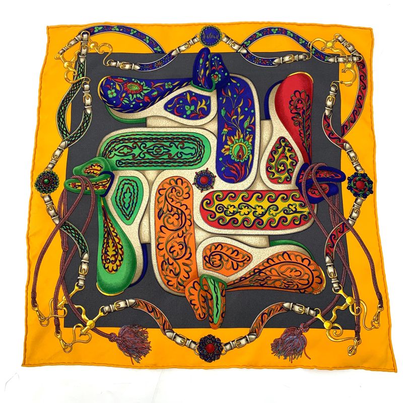 Hermes Scarf Silk Festival Multicolor