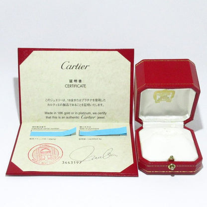 Cartier Ring 46 Hindu 18K White Gold X Diamonds 4P Diamonds