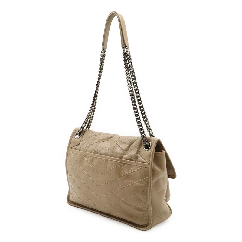 Saint Laurent Paris Yves Saint Laurent YSL NIKI Medium Chain Shoulder V Stitch