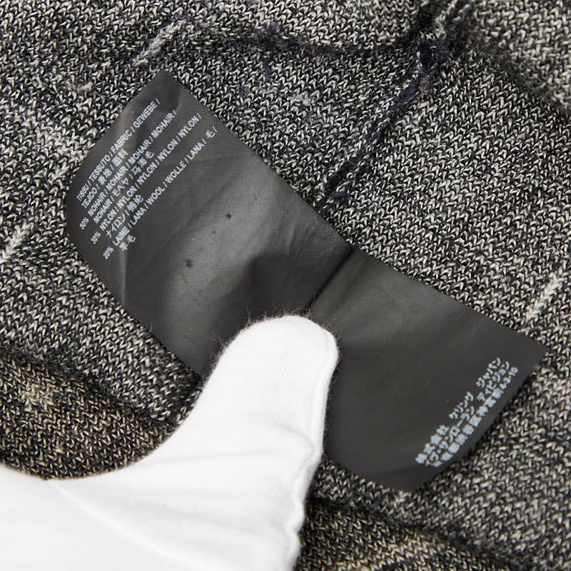 Saint Laurent 16AW Eddy Period Knitted Sweater Size: L 459944 Black Wool Mohair