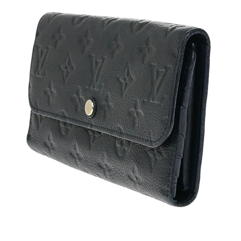 Louis Vuitton Long Wallet Empreinte Virtuoso Navy Monogram M60258 88ka281