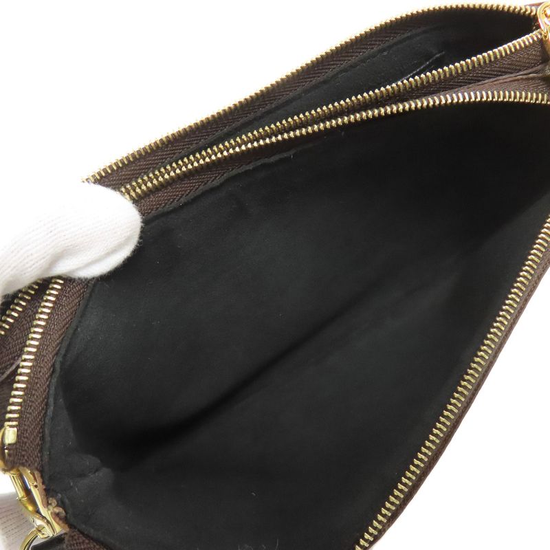 Louis Vuitton M69203 Pochette Double Zip Shoulder Bag Monogram Giant Women