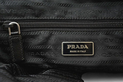 Prada Shoulder Bag Prada Crossbody Bag Nylon Black Va0189