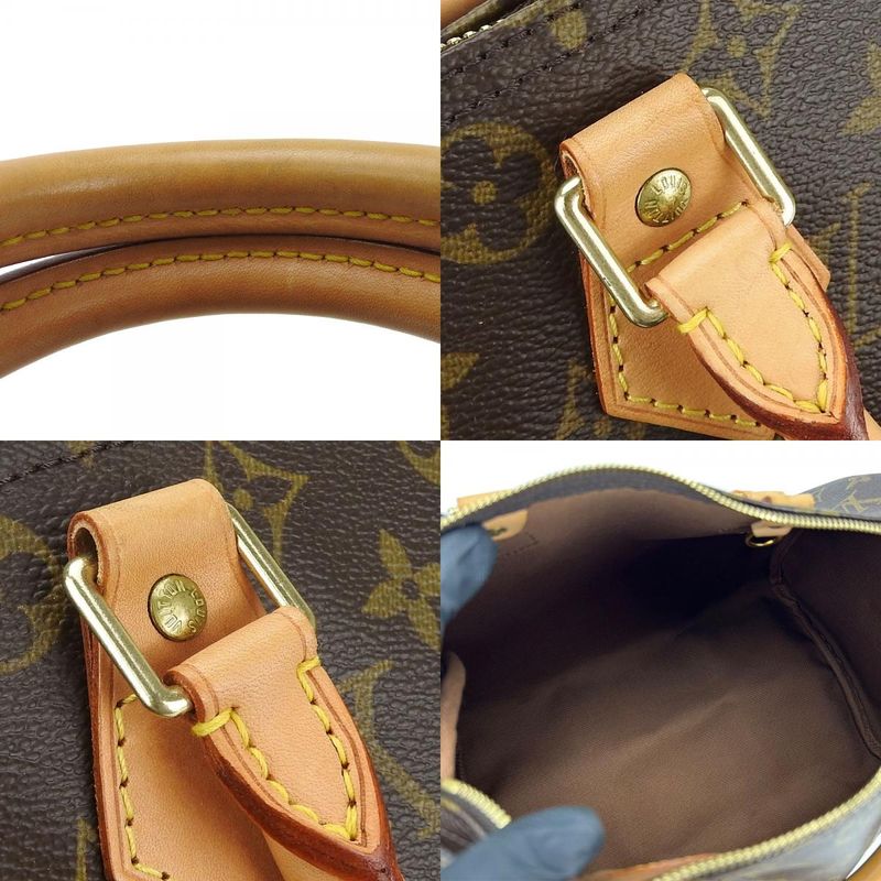 Louis Vuitton Speedy 30 Handbag Speedy 30 M41526 Monogram Brown Gold Hardware