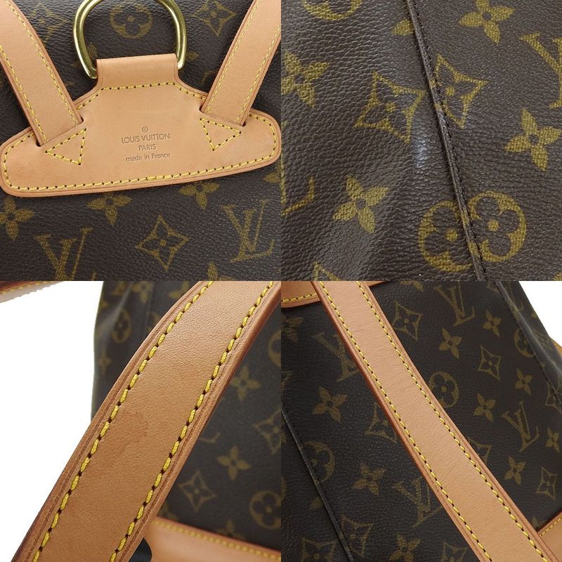 Louis Vuitton Rucksack Backpack Sac Montsourismm M51136 Monogram Gold Hardware