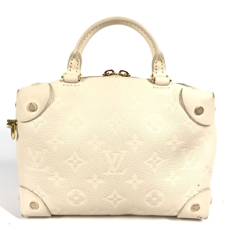 Louis Vuitton Handbag Petite Mal Supre M45394 Monogram Empreinte Leather Creme