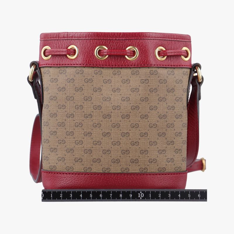 Gucci Doraemon Collaboration Beige X Bordeaux X Multicolor PVC Coated Canvas