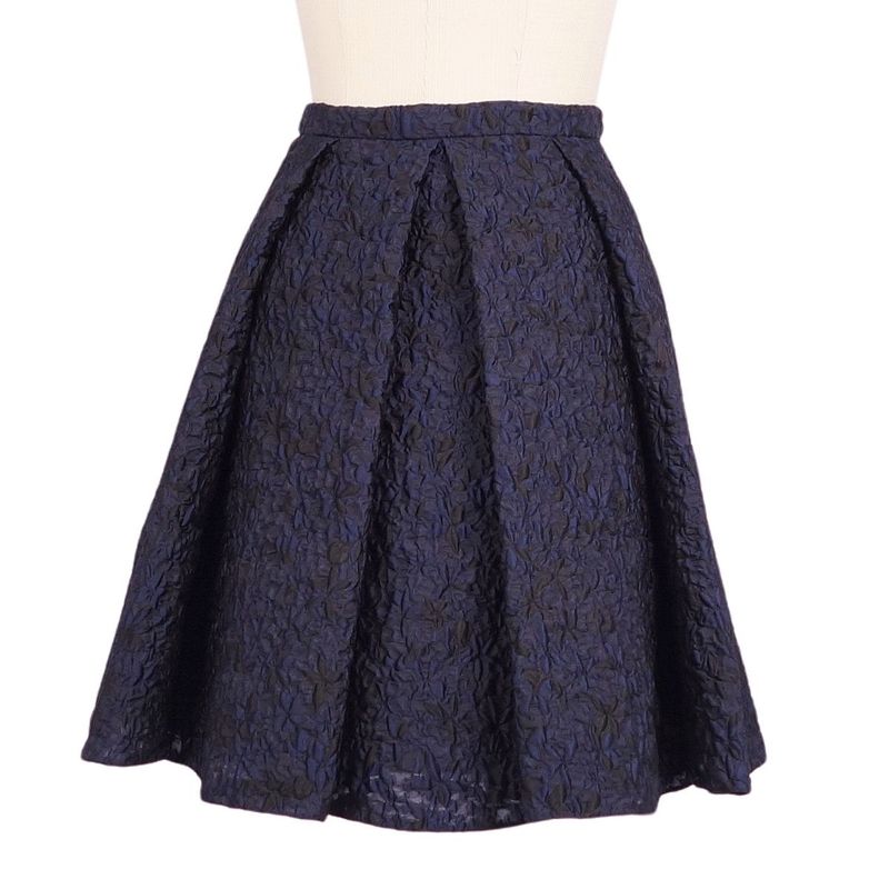 Christian DIOR Flared Skirt Sheer