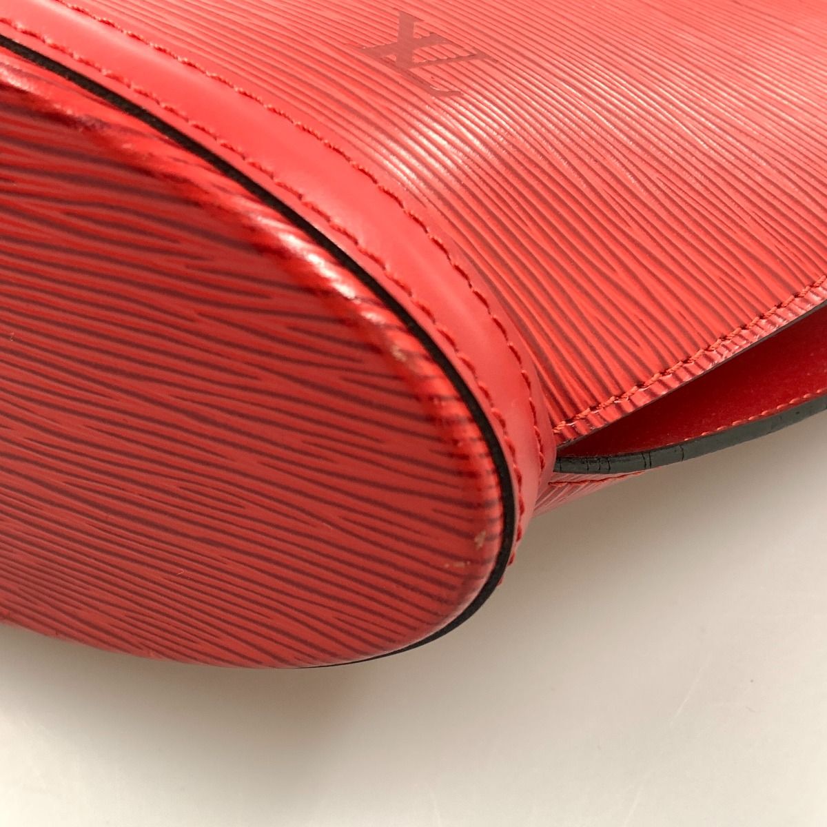 Louis Vuitton Epi Saint-Jacques Shopping Shoulder Bag M52277 Red