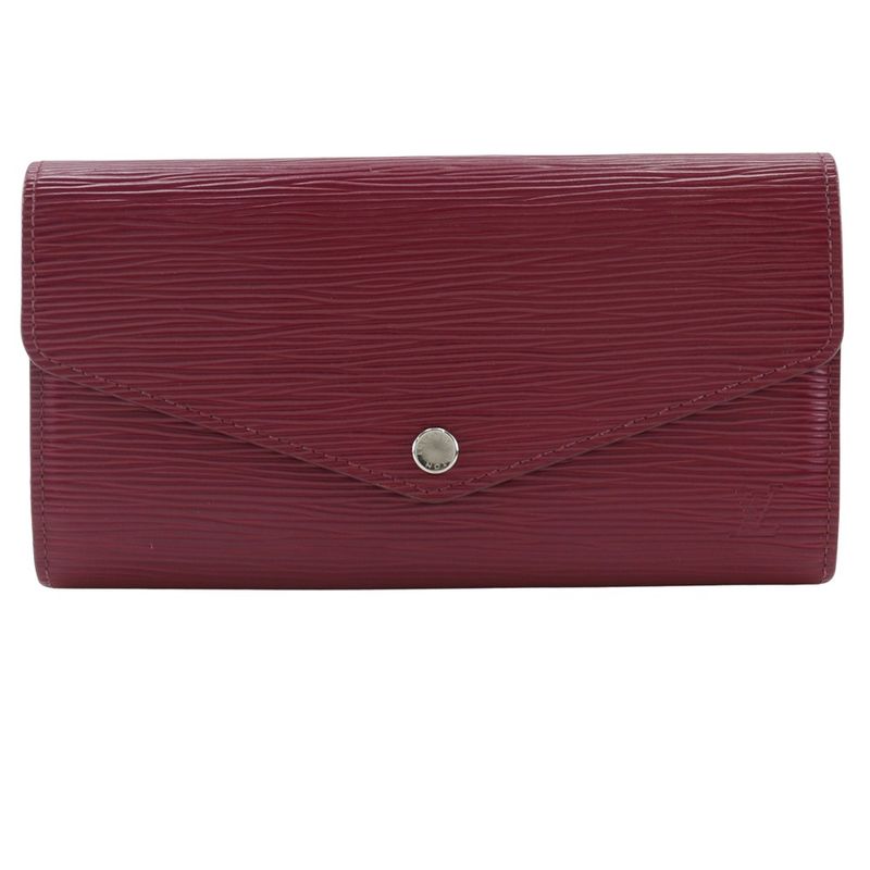 Louis Vuitton Portefeuille Sarah M60580 Epi Leather Fuchsia Pink Ra4138 Ladies