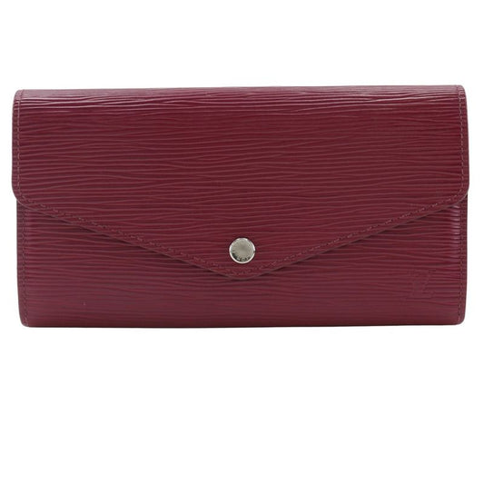 Louis Vuitton Portefeuille Sarah M60580 Epi Leather Fuchsia Pink Ra4138 Ladies