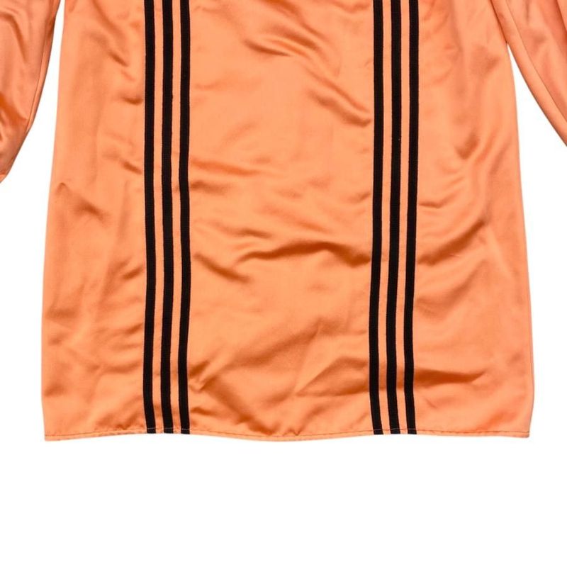 Gucci X Adidas Collaboration Long Sleeve Shirt Ruffle Dress 723272 38 Size Line