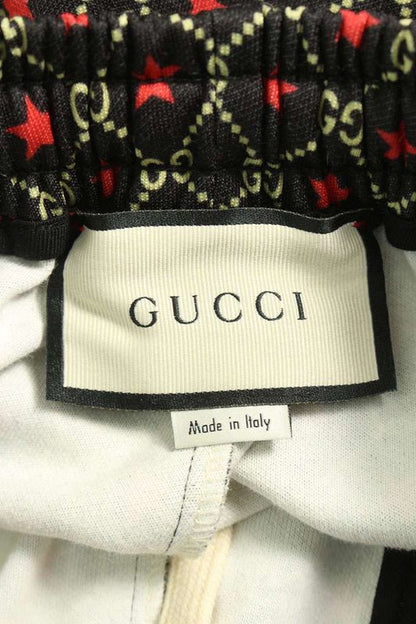 Gucci 575735 Xjba6 GG Patterned Track Long Pants Men's XS