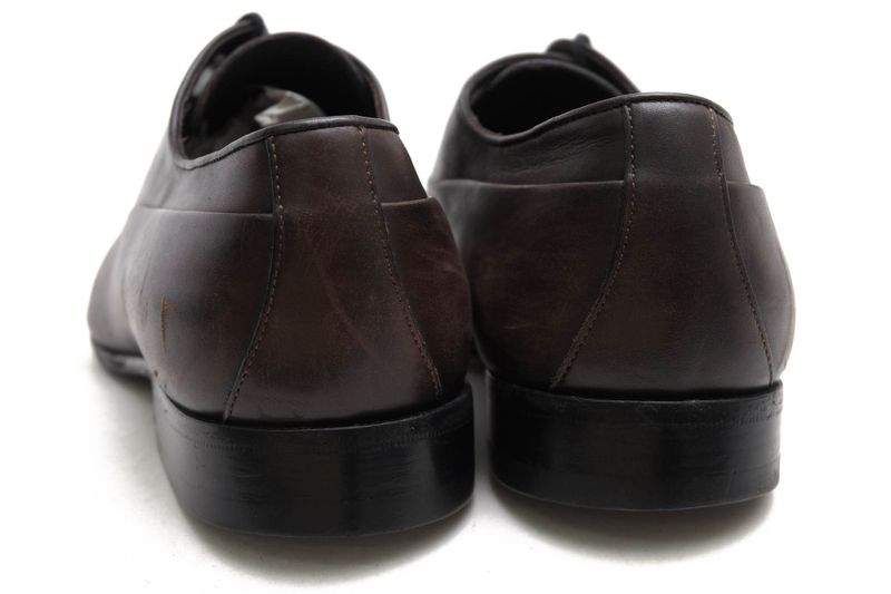 Gucci Shoes Business Shoes Business Men Leather Genuine Dark Brown 147529 A3n00