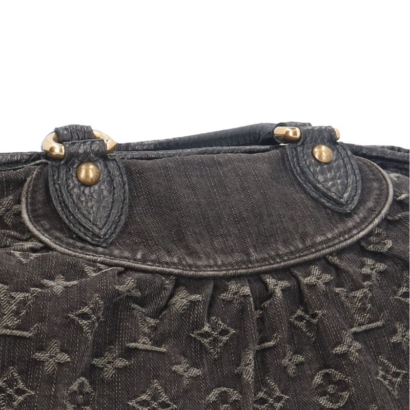 Louis Vuitton Neocavi MM Monogram Denim Shoulder Bag Monogram Denim M95351