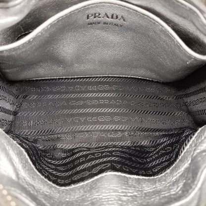 Prada Diagram Silver Leather 1bh08431/b