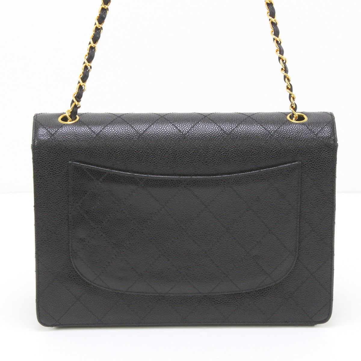 Chanel Caviar Skin Stitch Shoulder Bag