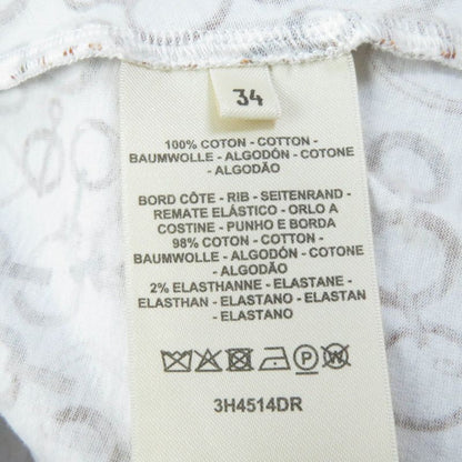 Hermes 2023ss 3h4514dr DR Do RE Boucles Do RE Boucles 100% Cotton Short Sleeves