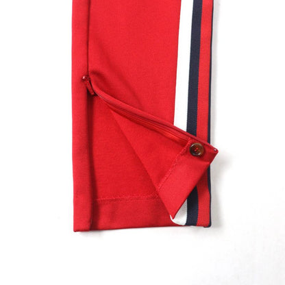 Gucci 467527 Webline Side Zip Track Pants Bottoms Red S Genuine