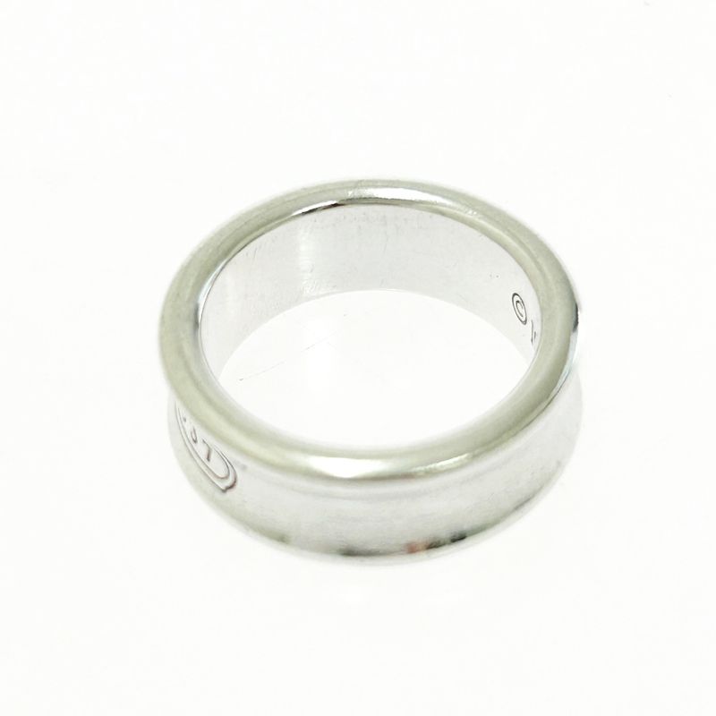Tiffany & Co Silver 1837 Narrow Ring 7.0g 925 Engraved 487472 Ring