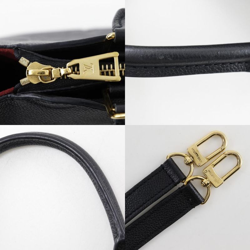 Louis Vuitton Petit Palais PM 2WAY Shoulder M58916 Monogram Empreinte Noir