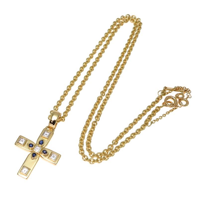 Cartier Byzantine Cross Sm Necklace