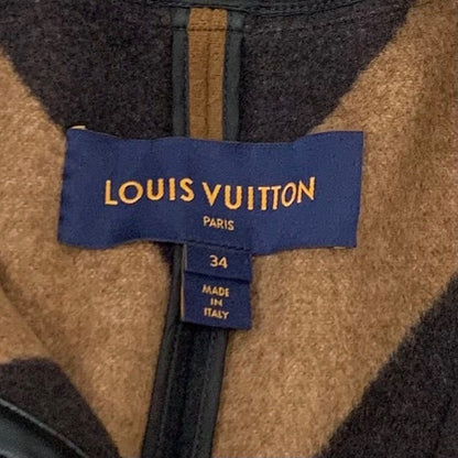 Louis Vuitton Outer Brown Poncho Cape Graffiti